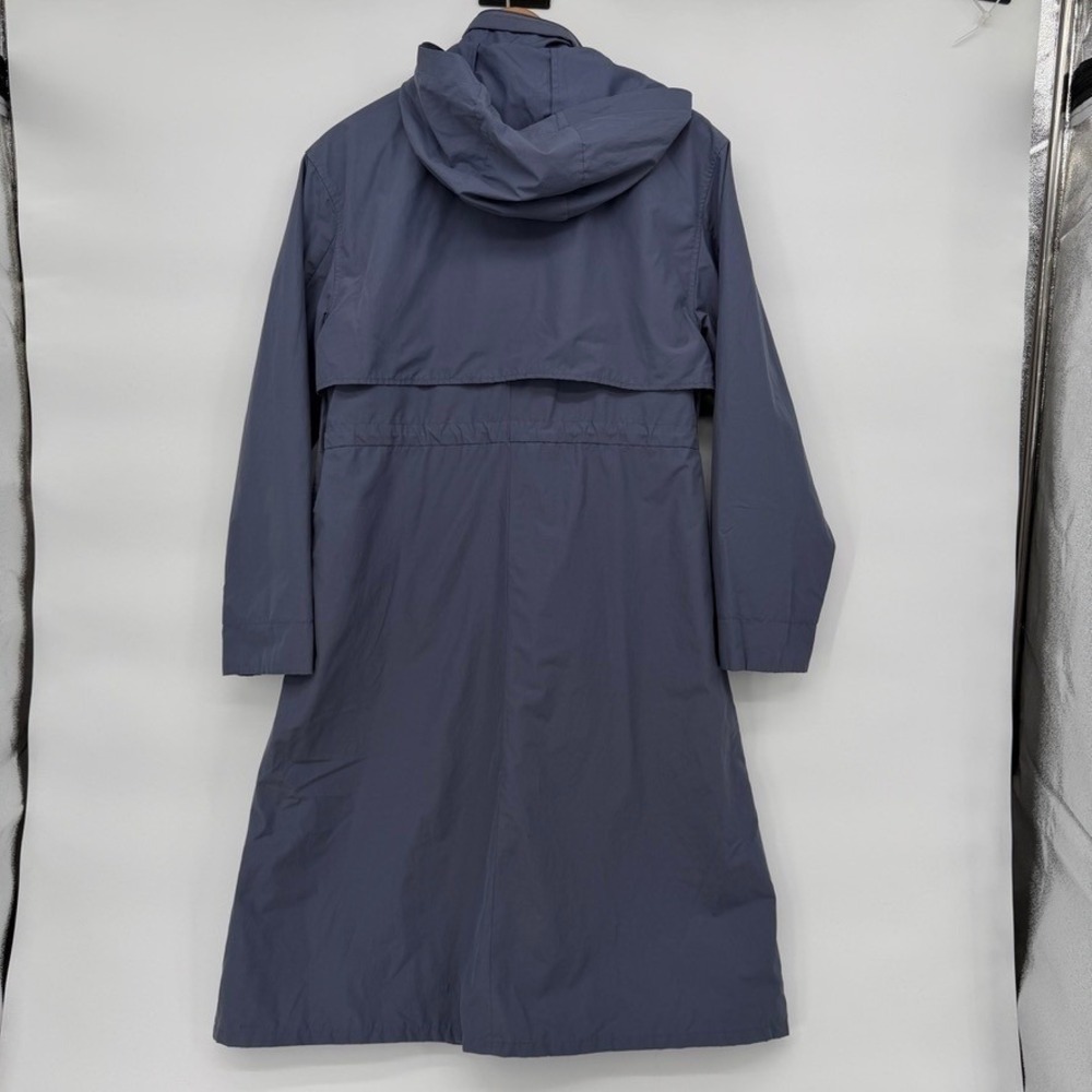 A New‎ Day Water Resistant Lightweight Trench Jacket Longline Waist Cinch Sz S - Picture 2 of 14